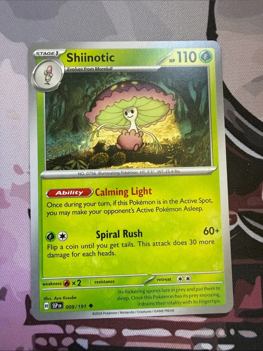 🍄 Mushroom Pokémon Card Lot | Shroomish Morelull Foongus Shiinotic ✨5/$25✨